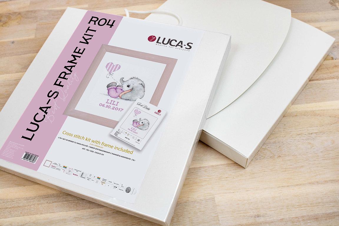 Set de brodat cu rama inclusă Luca-S, R04