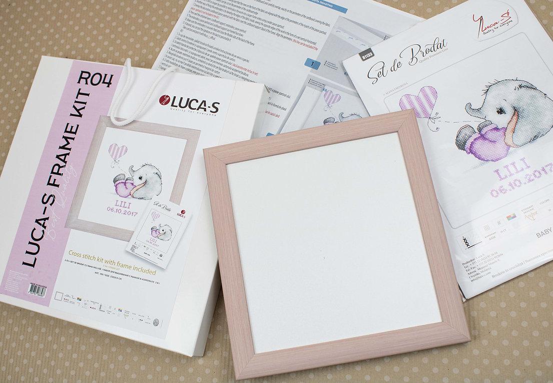 Set de brodat cu rama inclusă Luca-S, R04
