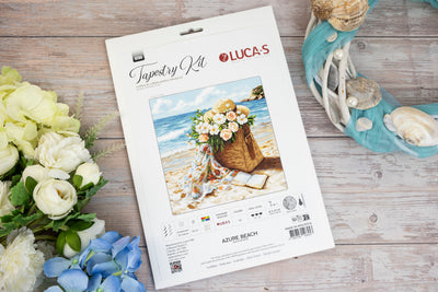 Set de brodat în goblen Luca-S - Plaja de Azur , G735