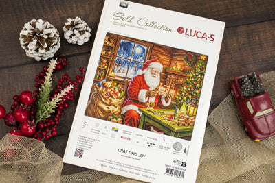 Set de brodat în goblen Luca-S GOLD - Bucuria Meșteșugăriei, G737