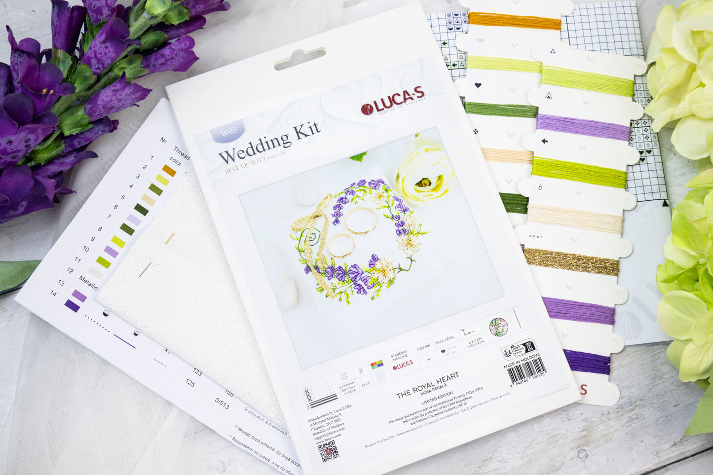 Set Nuntă Luca-S - Inima Regală, W05