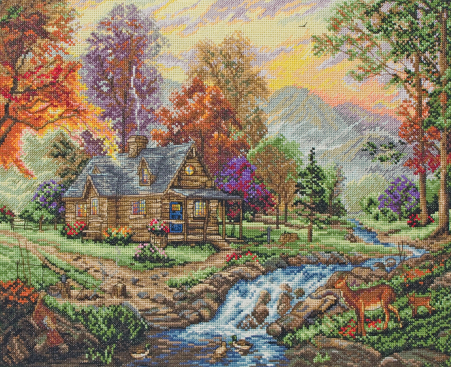 Набор для вышивки крестом Maia - Mountain Retreat