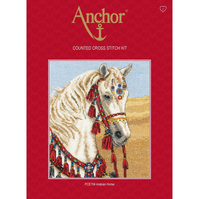 Set de brodat în cruciuliță Anchor - Calul arab