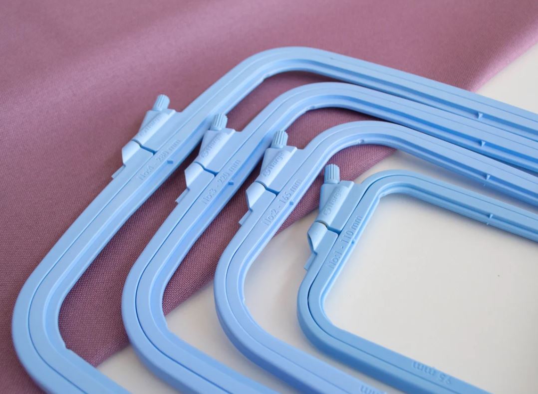 Квадратная пластиковая трубка Pastel Blue, 300A