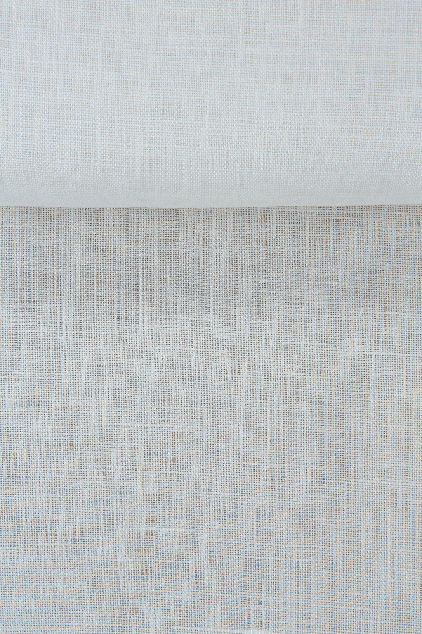 Luca-S Panză din in natural pur 100%, moale, culoare alb natural.