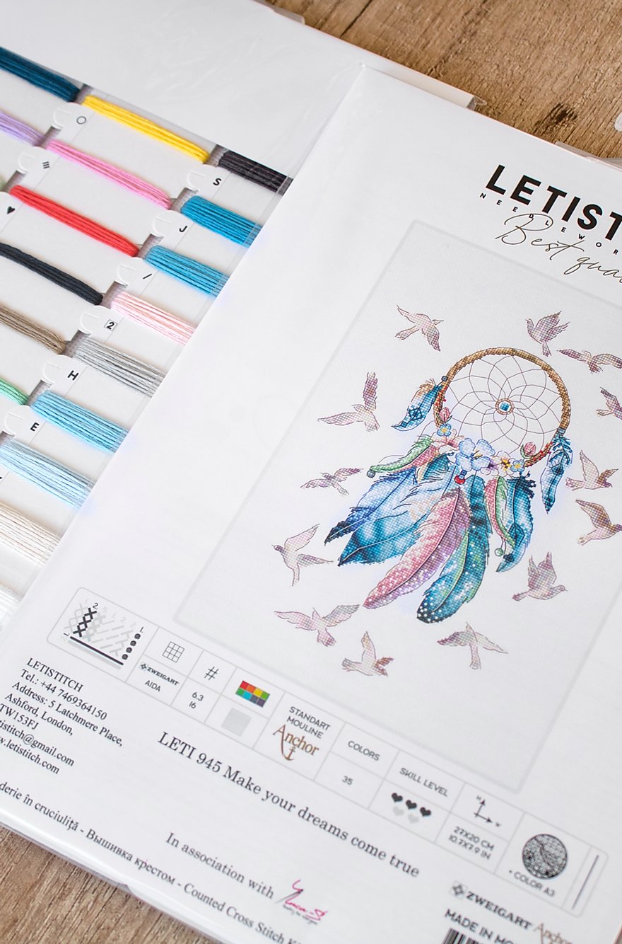Набор для вышивания Letistitch - Воплоти мечты в реальность, Leti945