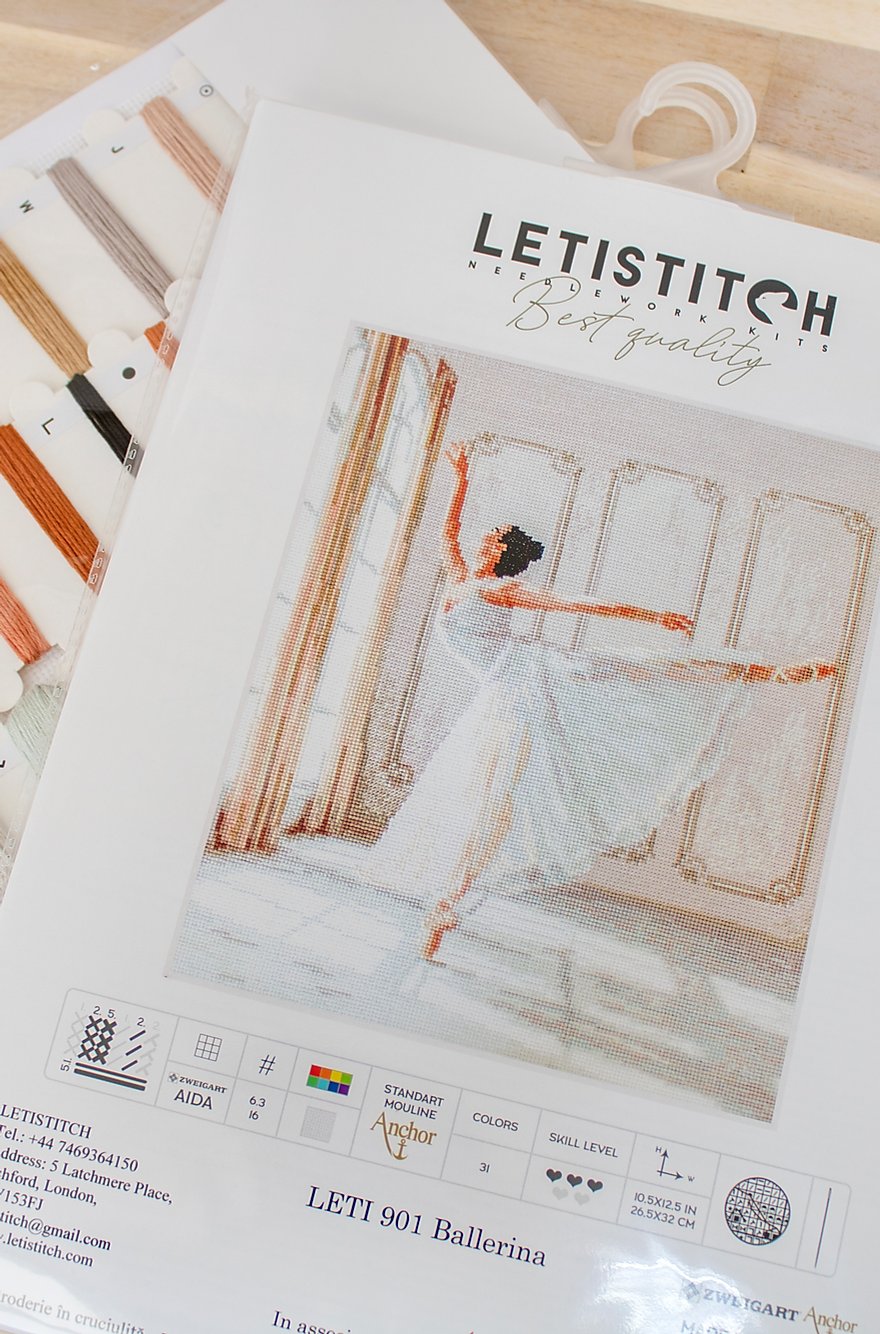 Набор для вышивания LETISTITCH - Балерина, Лети 901