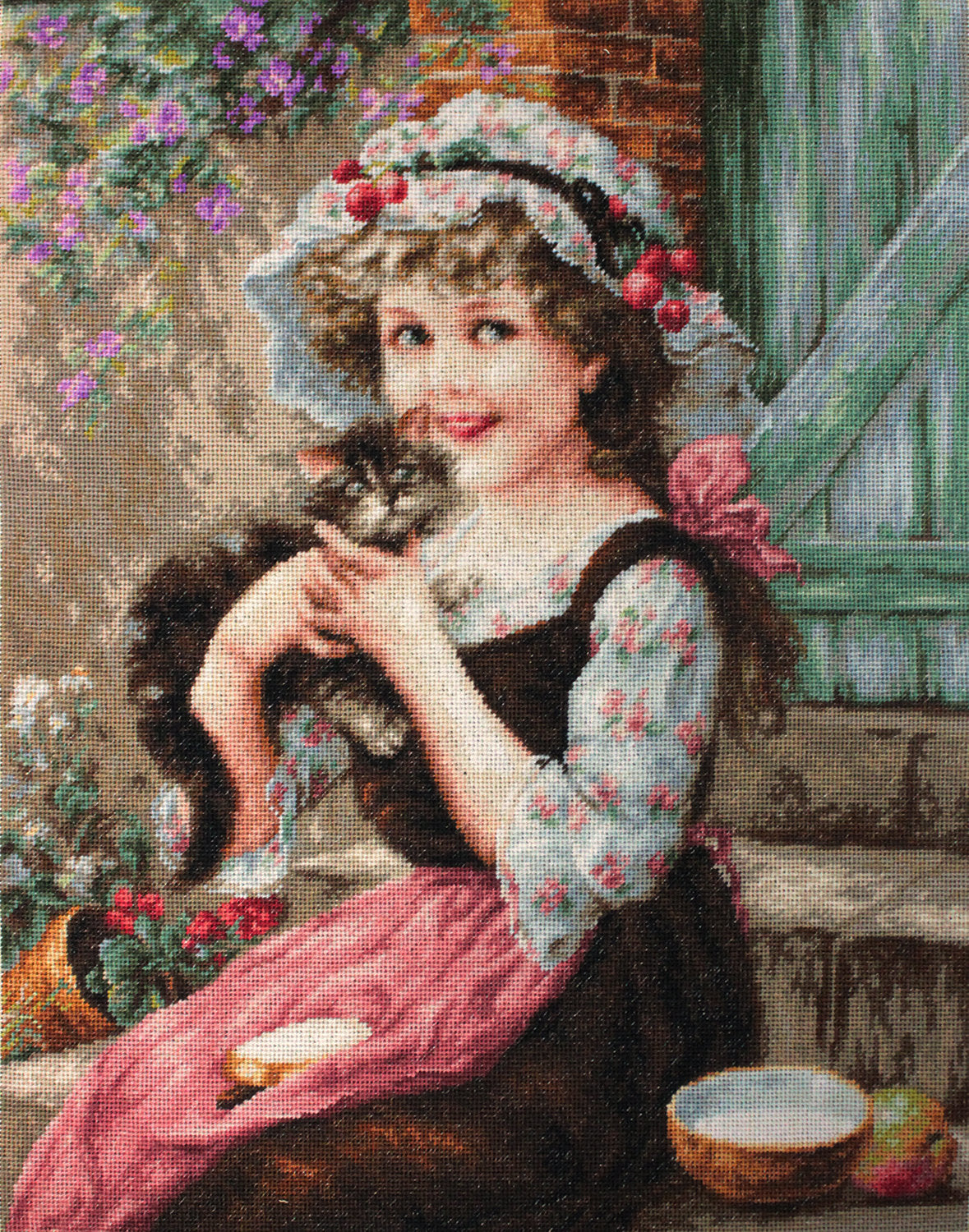 Набор для вышивания Luca-S Tapestry - котенок, G538
