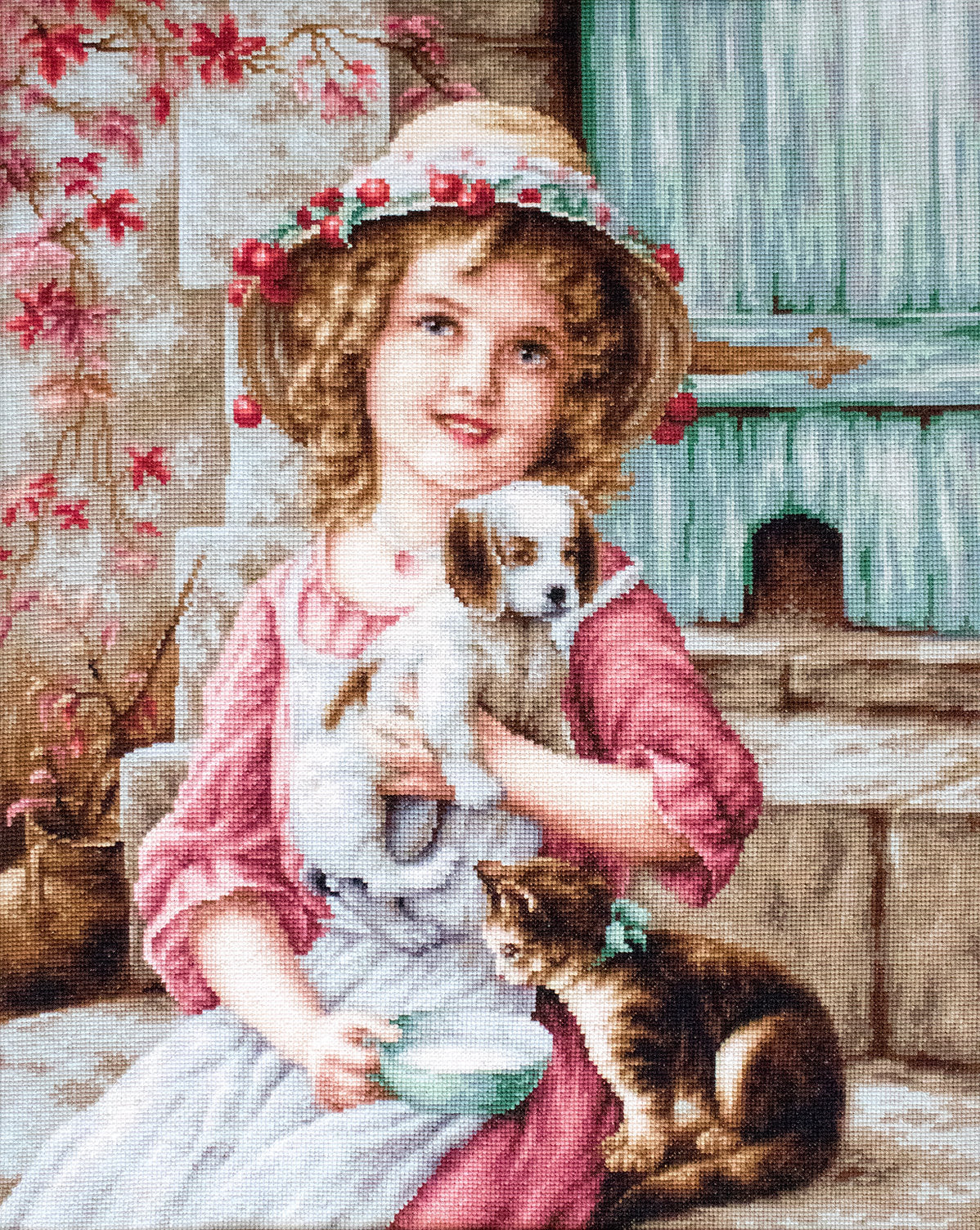 Набор для вышивания Luca-S Tapestry - Best Friends, G518