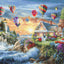 Cross Stitch Kit Luca-S Gold - Balloons over Sunset Cove - HobbyJobby