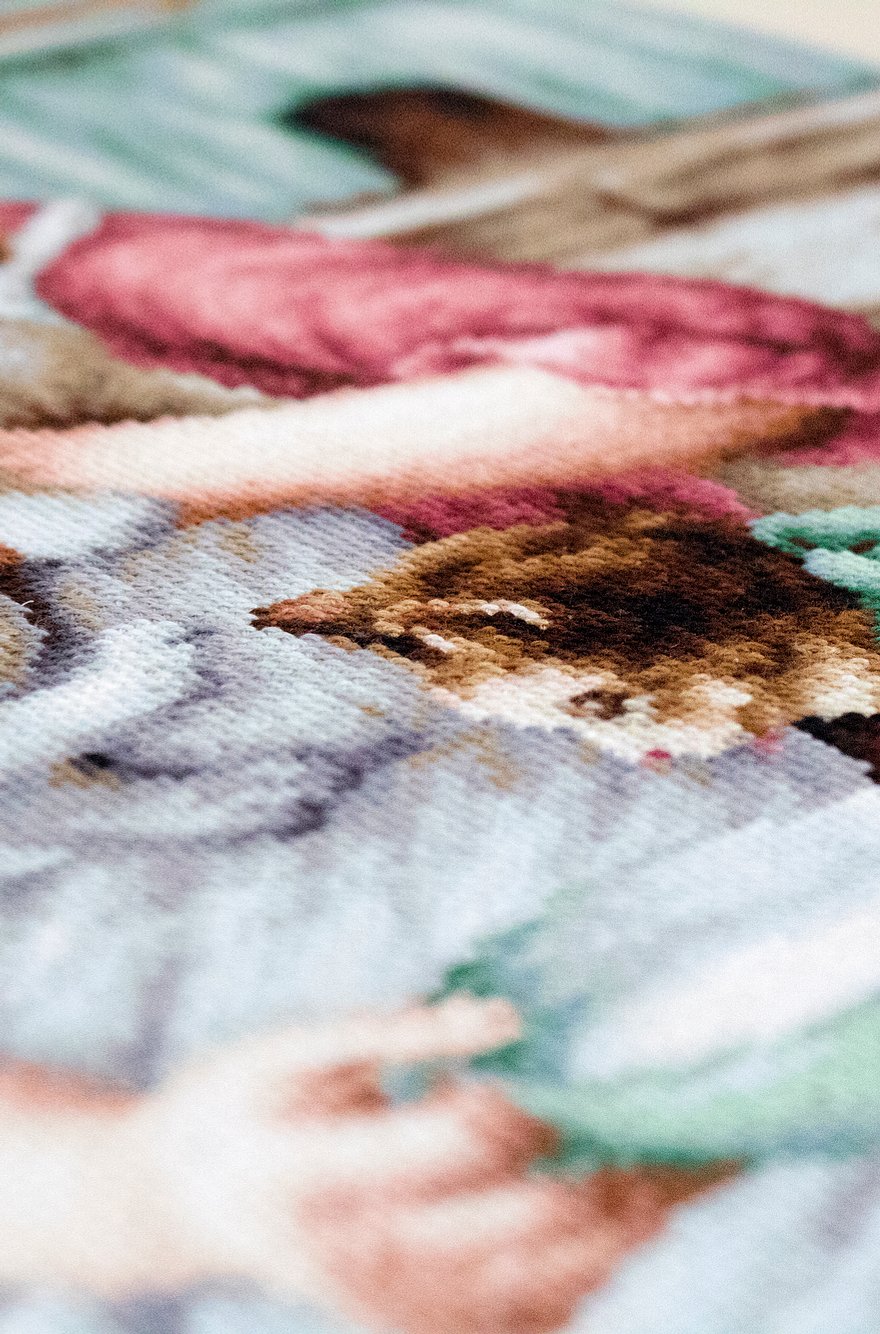 Набор для вышивки крестом Luca-S - B518 Лучшие друзья