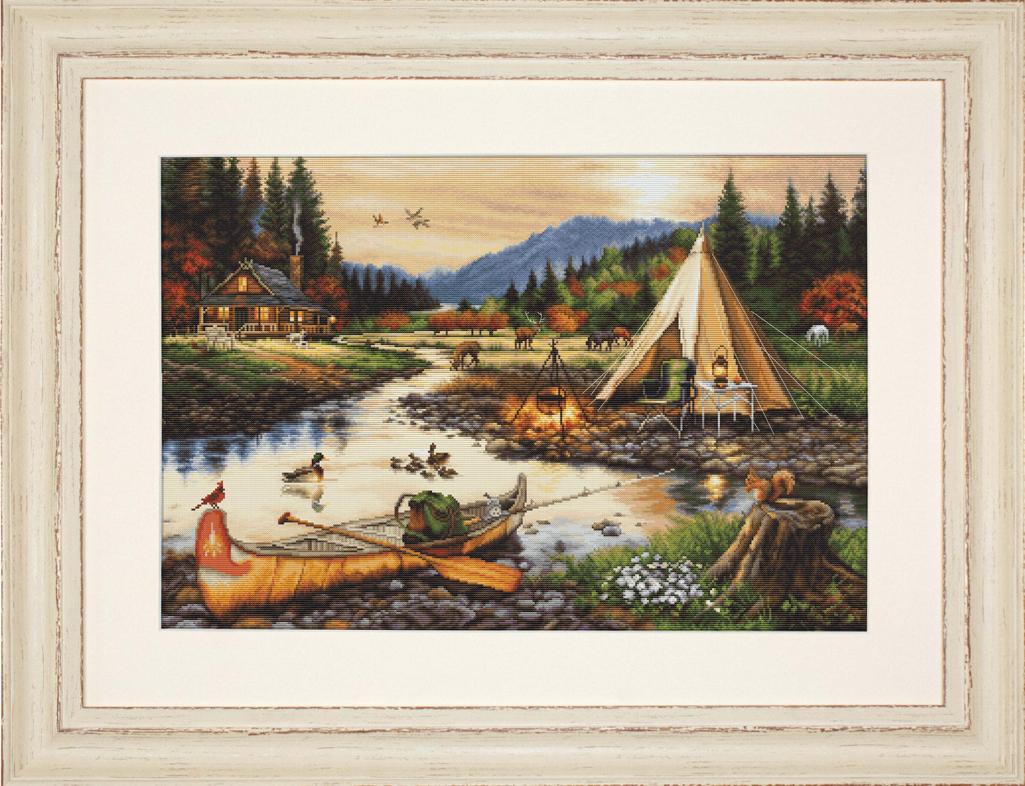 Набор для вышивки крестом GOLD - B2409 Gold Creek