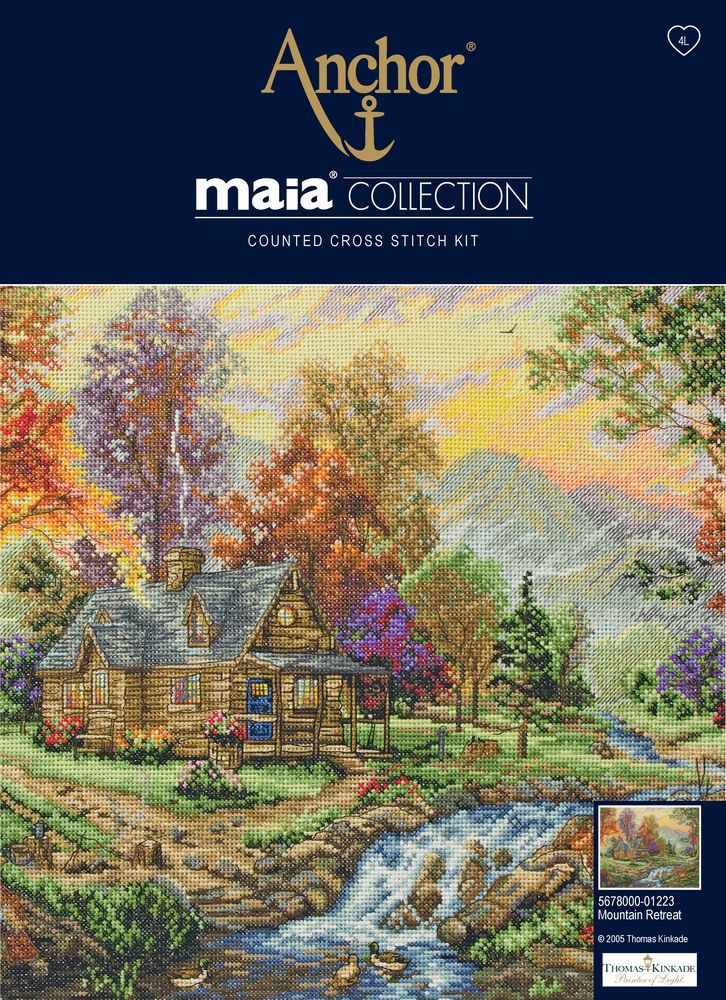 Набор для вышивки крестом Maia - Mountain Retreat