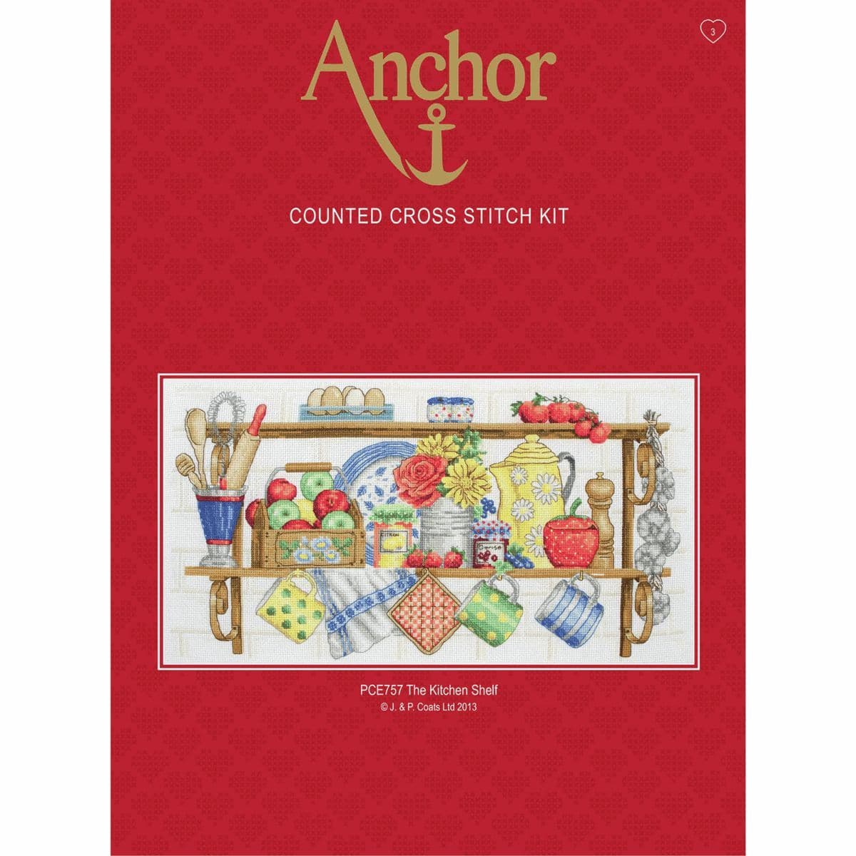 Набор для вышивки крестом Anchor - Кухонная полка