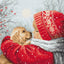 Cross Stitch Kit LetiStitch - Christmas Hugs - HobbyJobby
