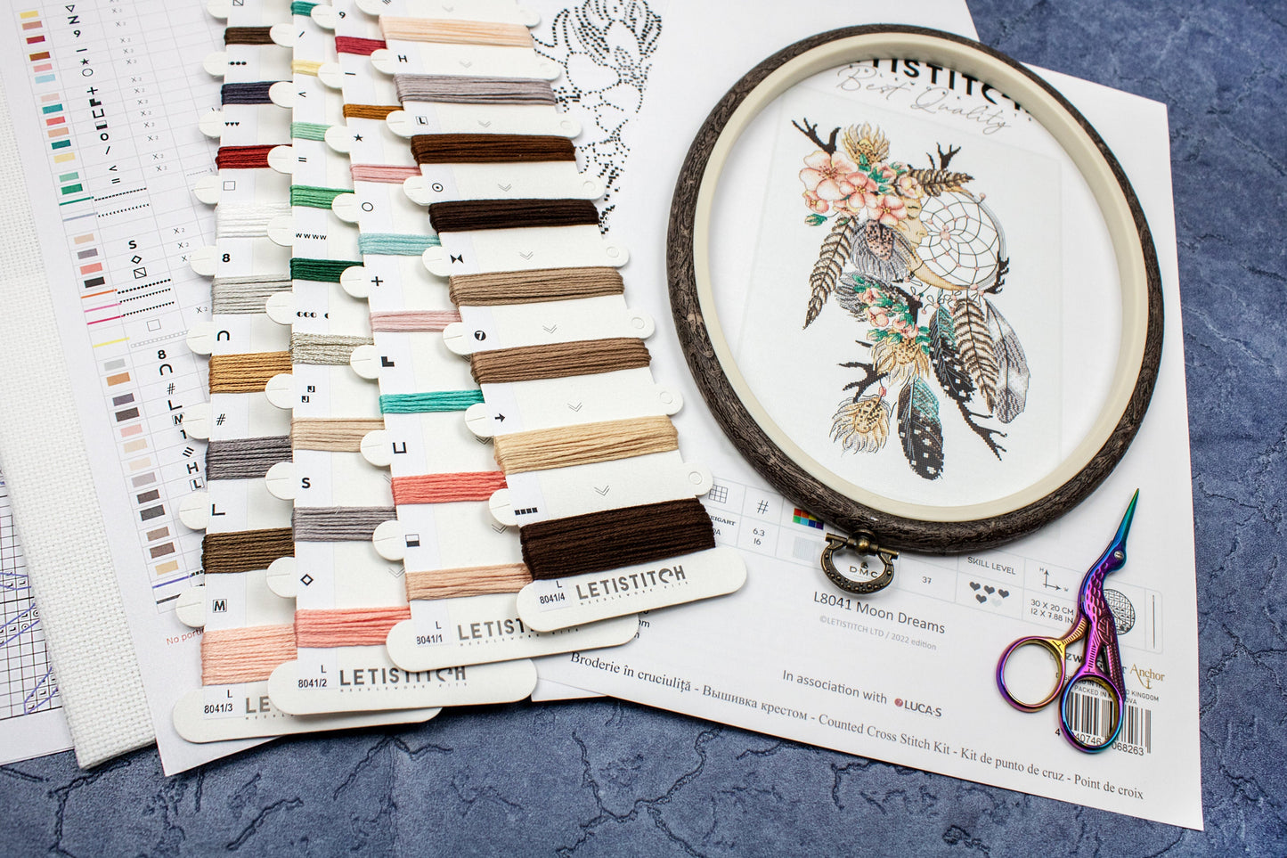 Набор для вышивки крестом Letistitch - Dreams of the Moon, L8041