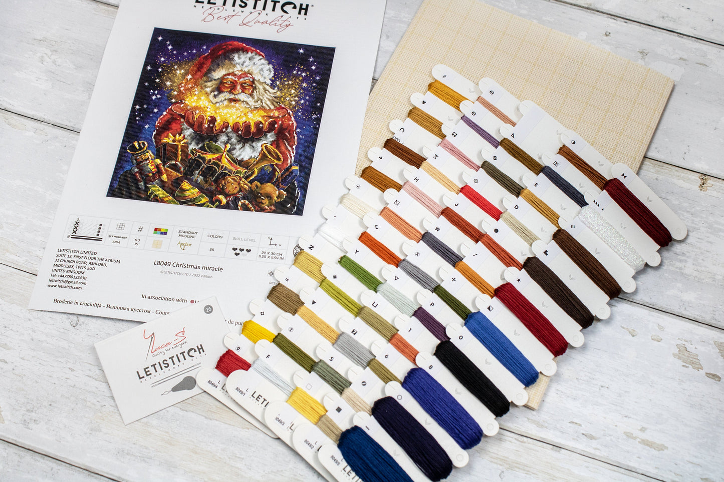 Набор для вышивания LETISTITCH - Рождественское чудо