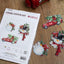 Игрушки, Наборы для вышивки крестом - Новогодние игрушки, JK037