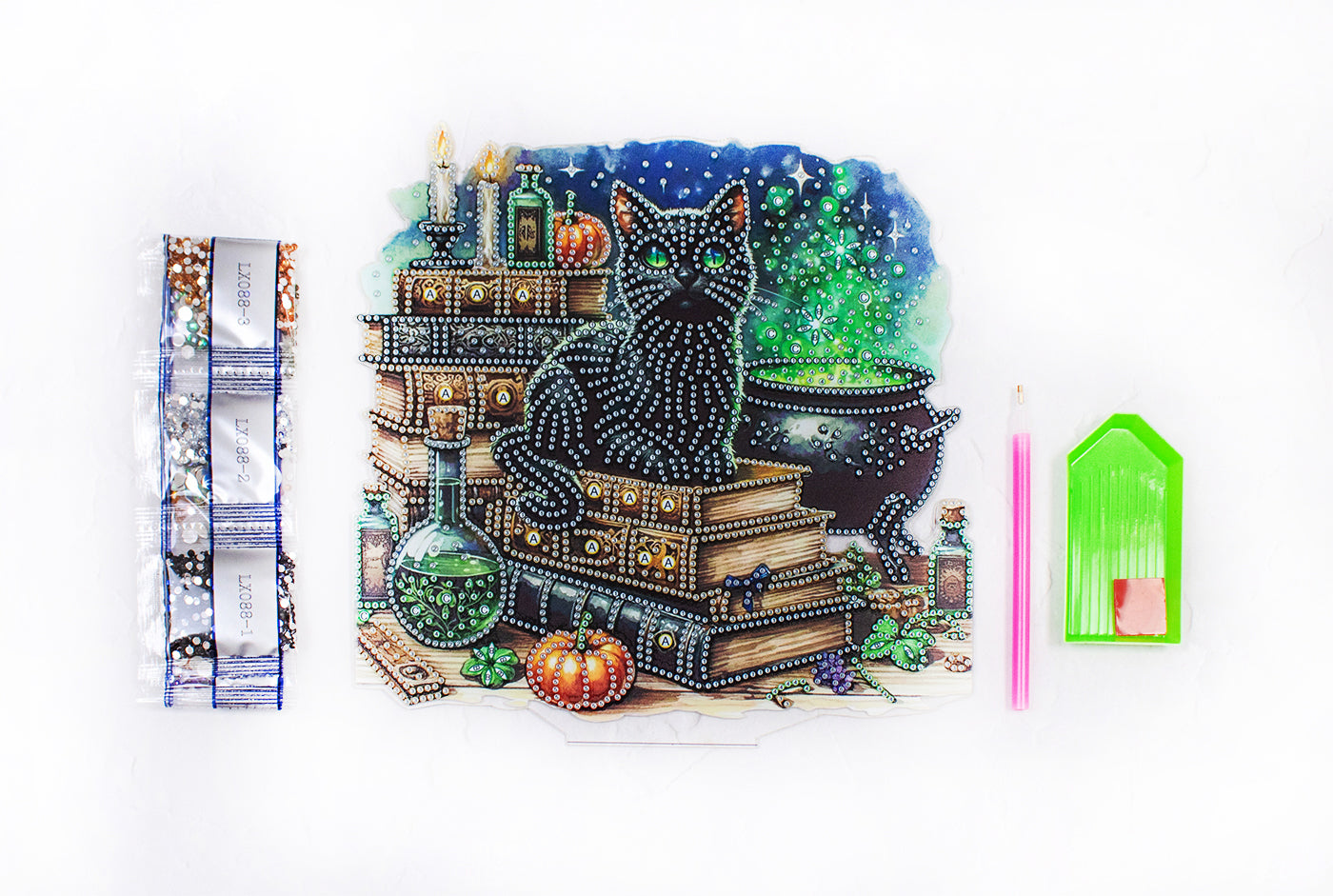 Suport acrilic pentru pictură cu diamante Letistitch - Witch’s Companion, 480-947