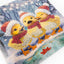 Set pictură cu diamante Card Kit LetiStitch - Holiday Ducklings, 481-500