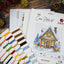 Set de brodat în cruciuliță Luca-S - Magazinul lui Moș Crăciun, B1435