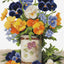 Set de brodat în cruciuliță Luca-S - Buchet de Panseluțe, B7035