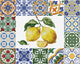 Set de brodat în cruciuliță Luca-S - Esența de Lămâie a Mediteranei, B7049
