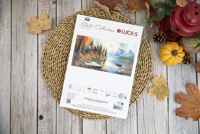 Set de brodat în cruciuliță Luca-S GOLD - Ecouri ale unui Sezon Auriu, B716