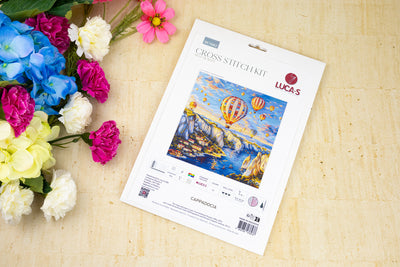 Set de brodat în cruciuliță Luca-S - Cappadocia, BU5082
