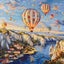 Set de brodat în cruciuliță Luca-S - Cappadocia, BU5082