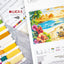 Set de brodat în cruciuliță Luca-S - Vară Tropicală, BU5089