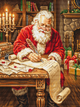 Set de brodat în cruciuliță Luca-S GOLD - Lista Magică, BU5112