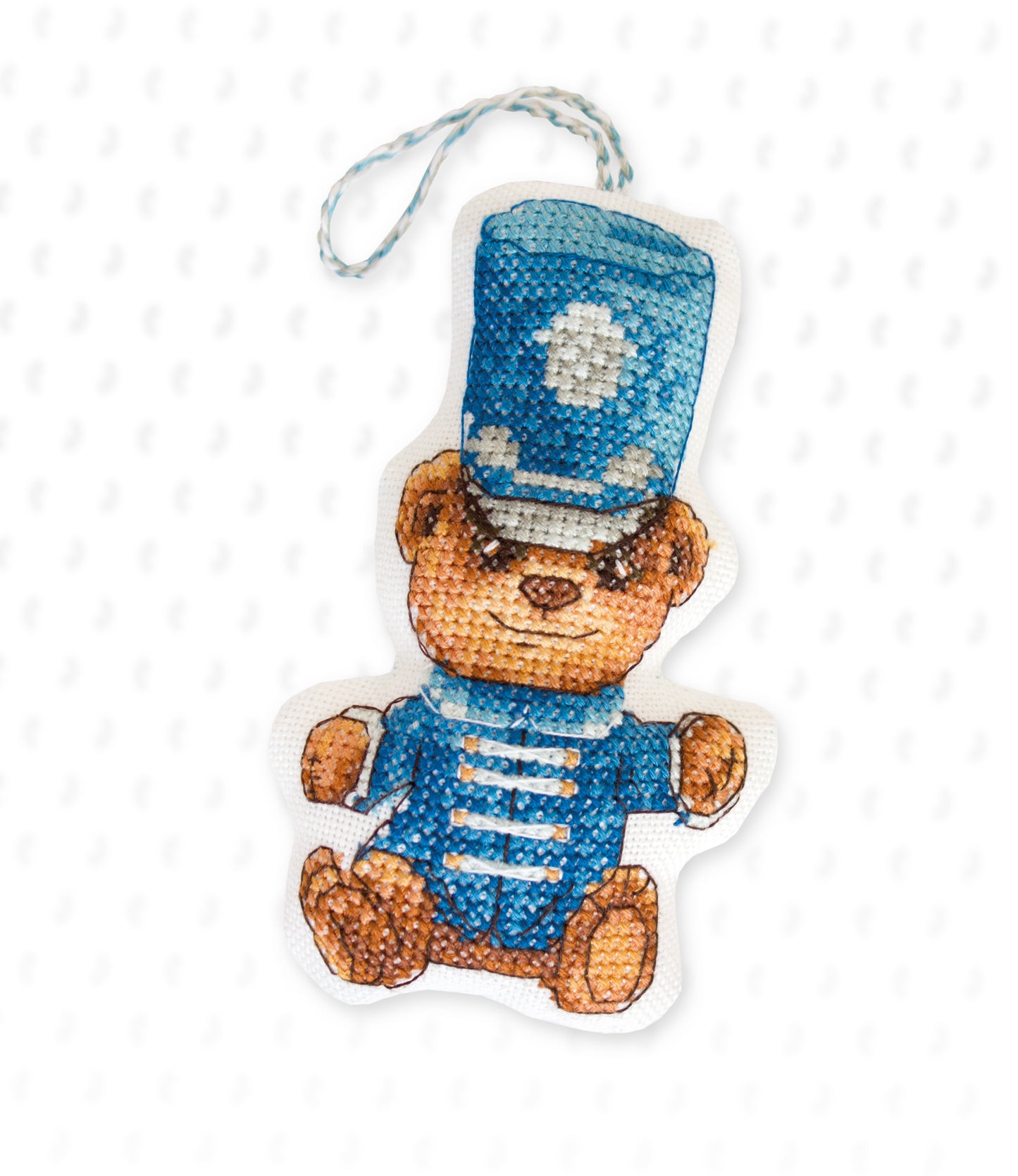 Jucarie de craciun, set de brodat - JK026