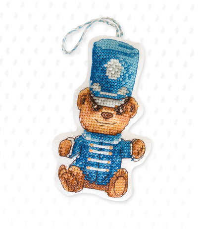 Jucarie de craciun, set de brodat - JK026