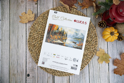 Set de brodat în goblen Luca-S GOLD - Ecouri ale unui Sezon Auriu, G716