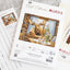 Set de brodat în cruciuliță Luca-S GOLD - Oaspete neașteptat în cabană, B731