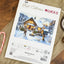 Set de brodat în cruciuliță Luca-S Gold - Vă Salut, B733