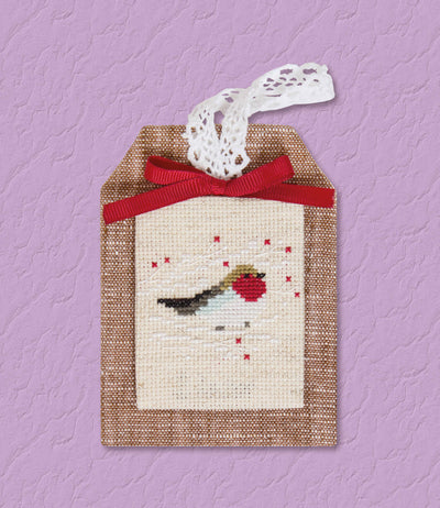 Jucarie de craciun, set de brodat  - JK007