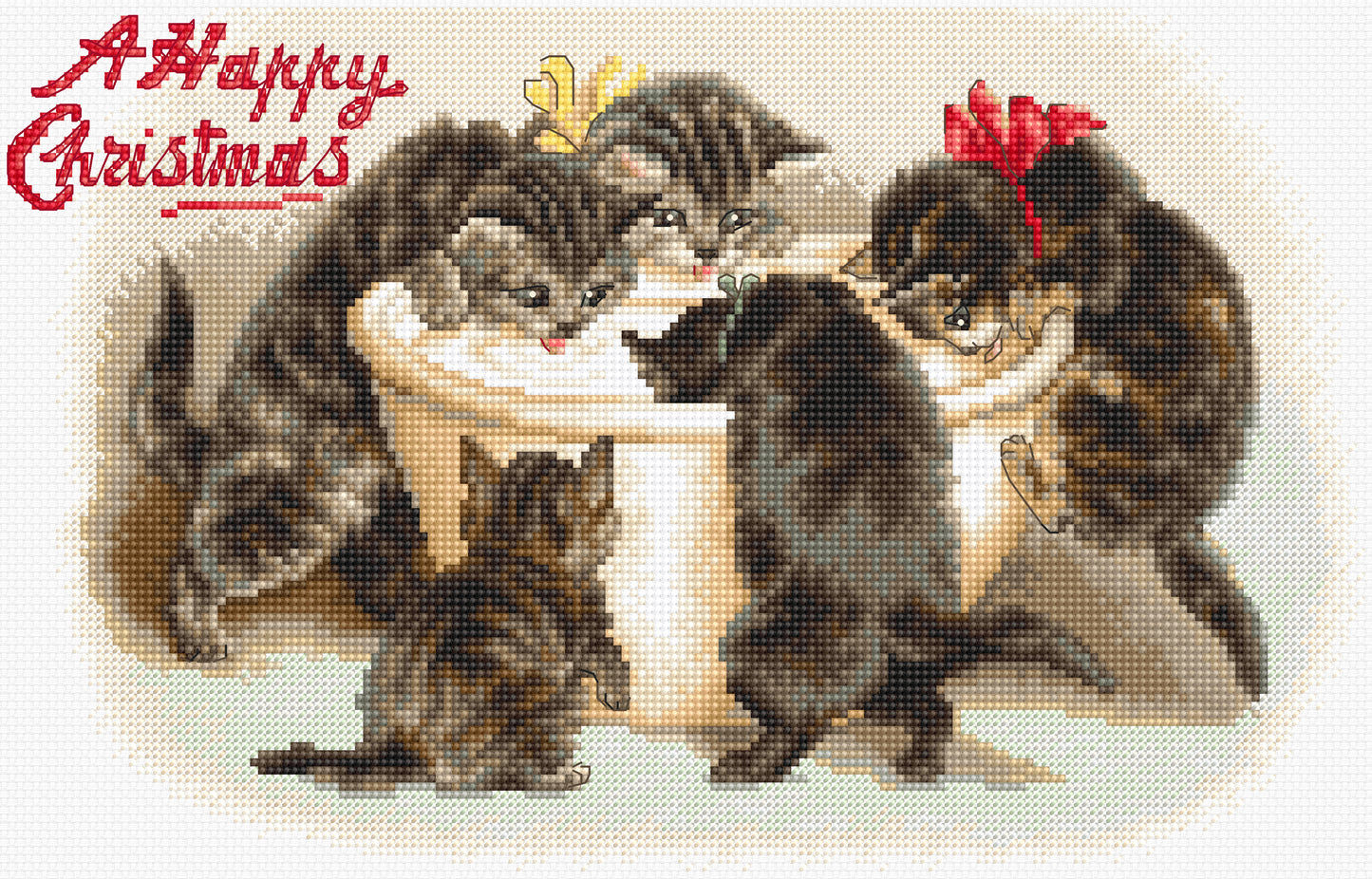 Set de brodat în cruciuliță LetiStitch - Atât de delicios!, L8102
