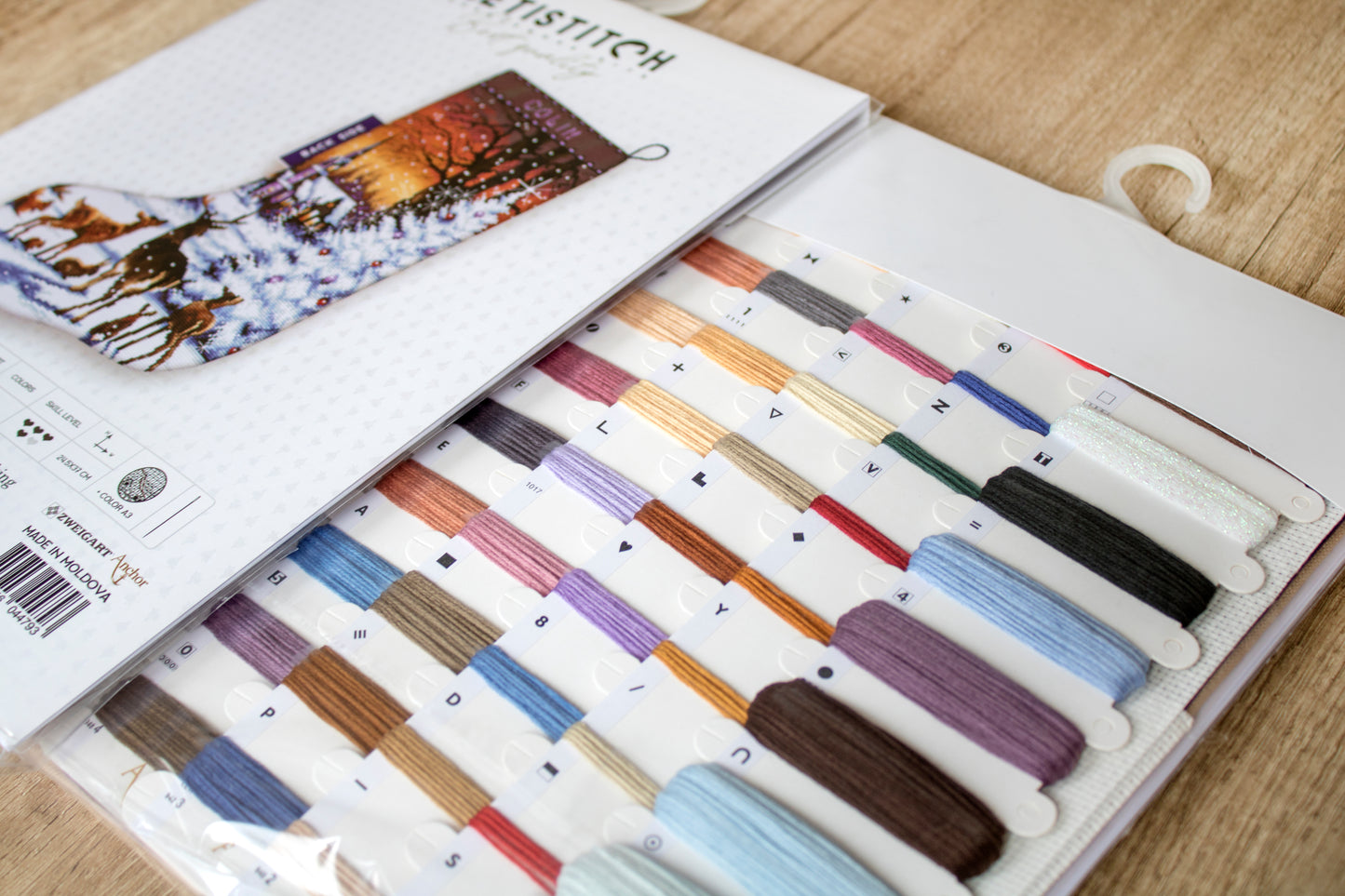 Set de broderie Letistitch - Pădure de Crăciun, LETI948