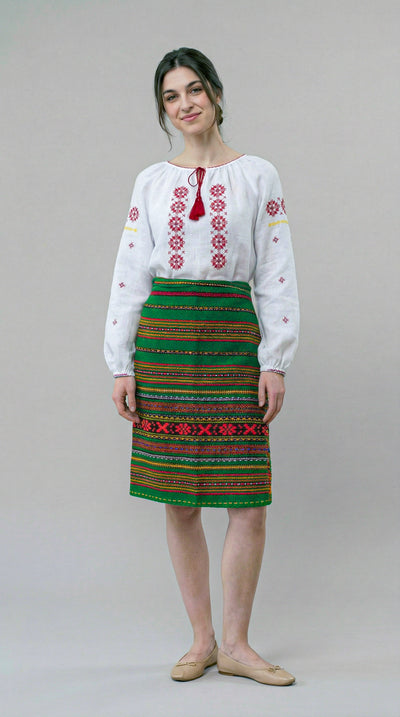 ETNO-MODERN-Bluză Femei, F-129