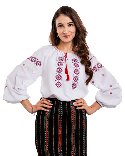 ETNO-MODERN-Bluză Femei, F-129