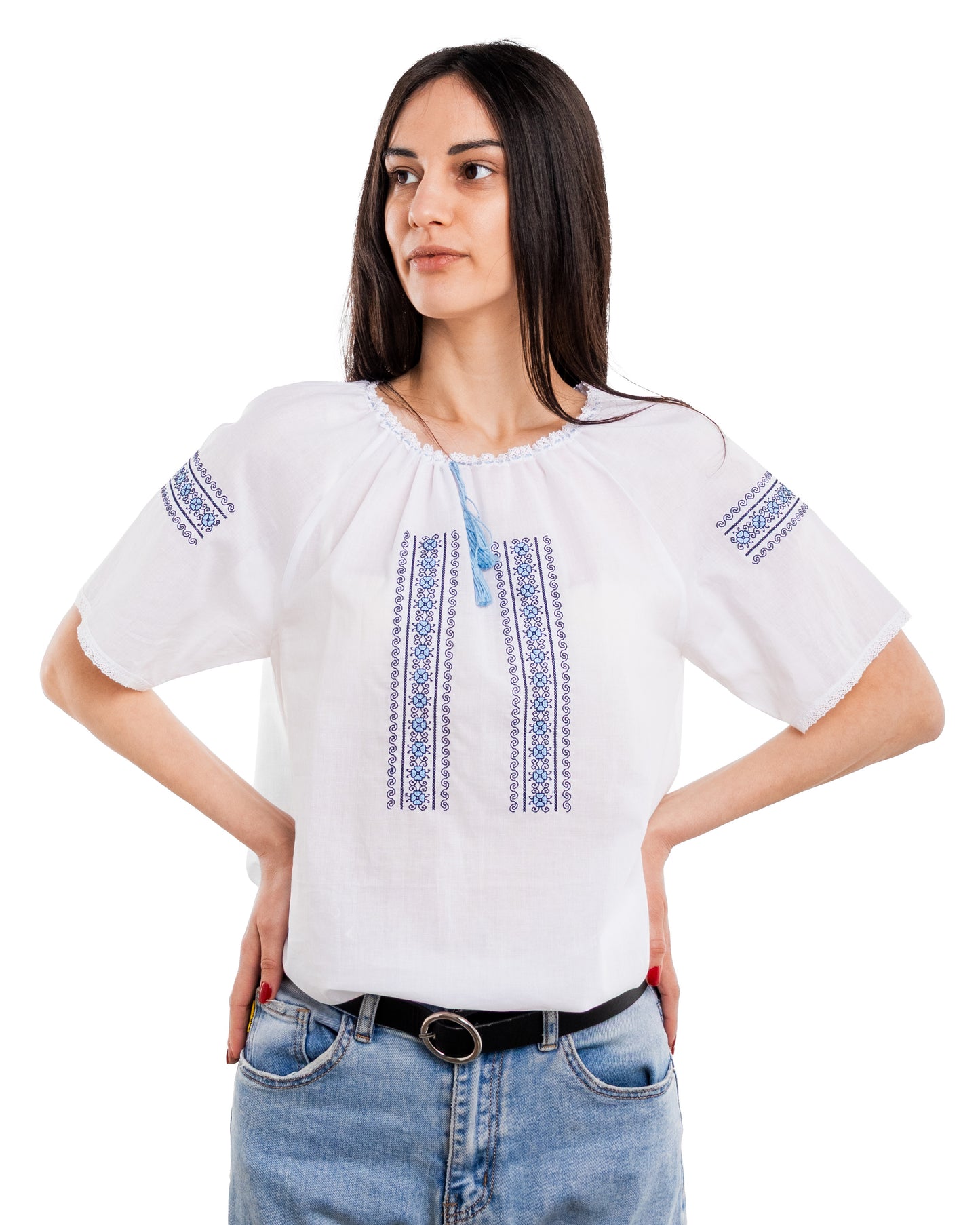 Блузка Этно-Модерн, F217