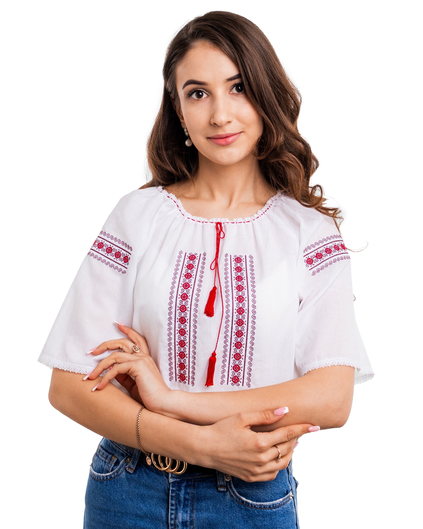 Блузка Этно-Модерн, F217