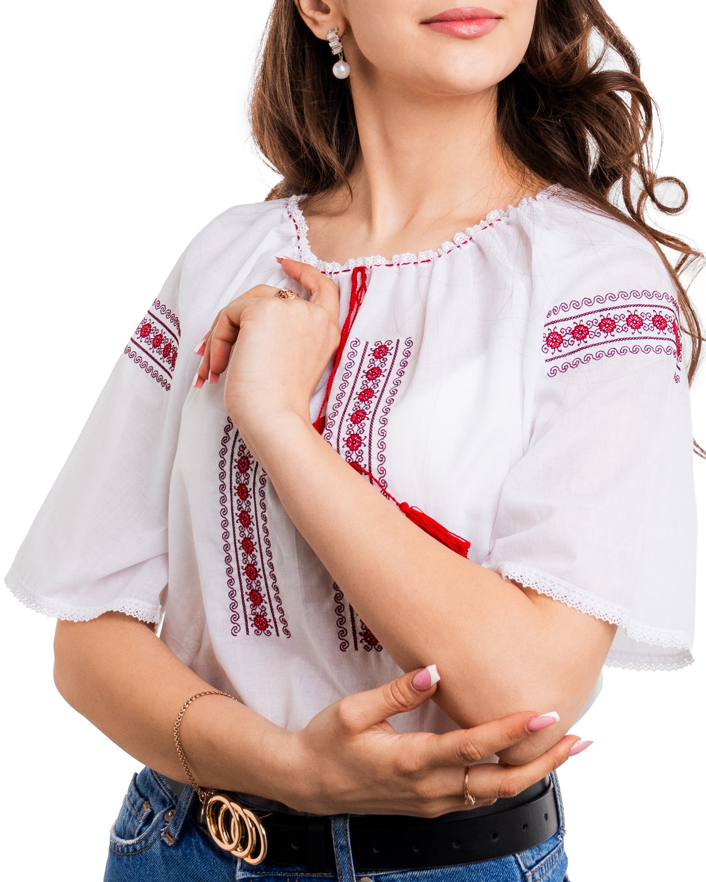 Блузка Этно-Модерн, F217