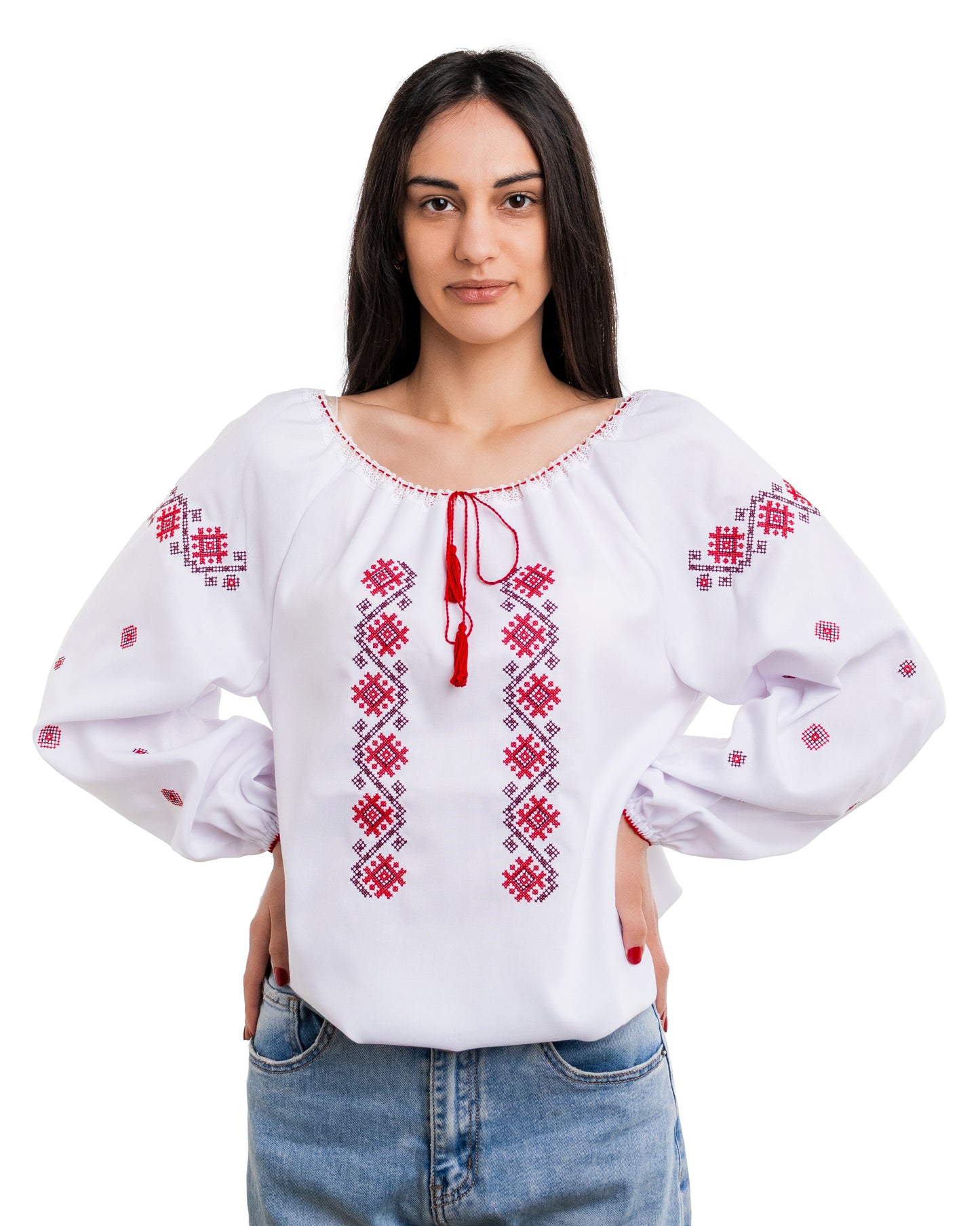 Блузка Этно-Модерн, F131