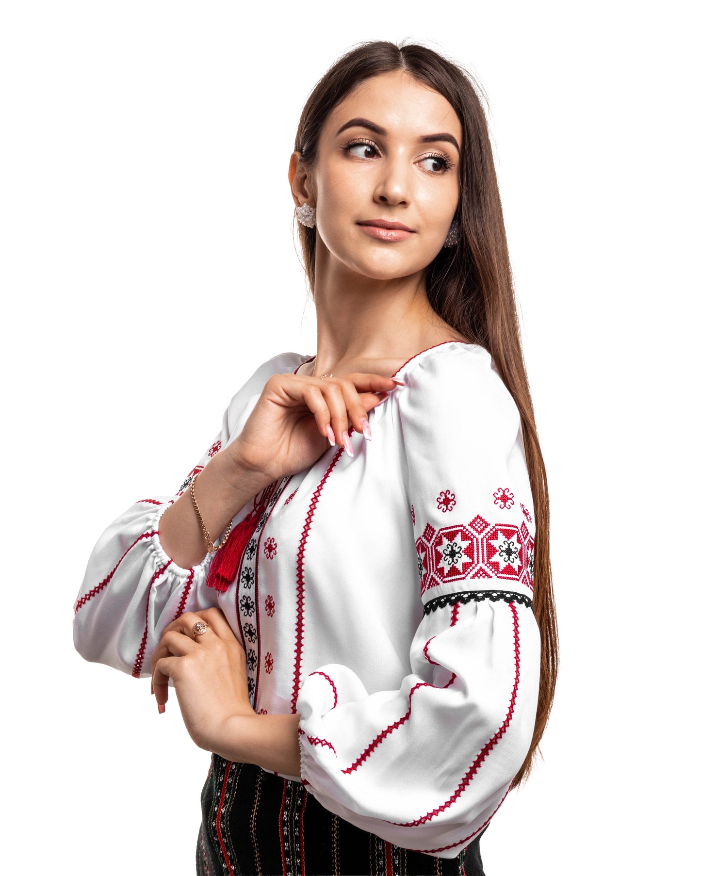 Блузка Этно-Модерн, F129