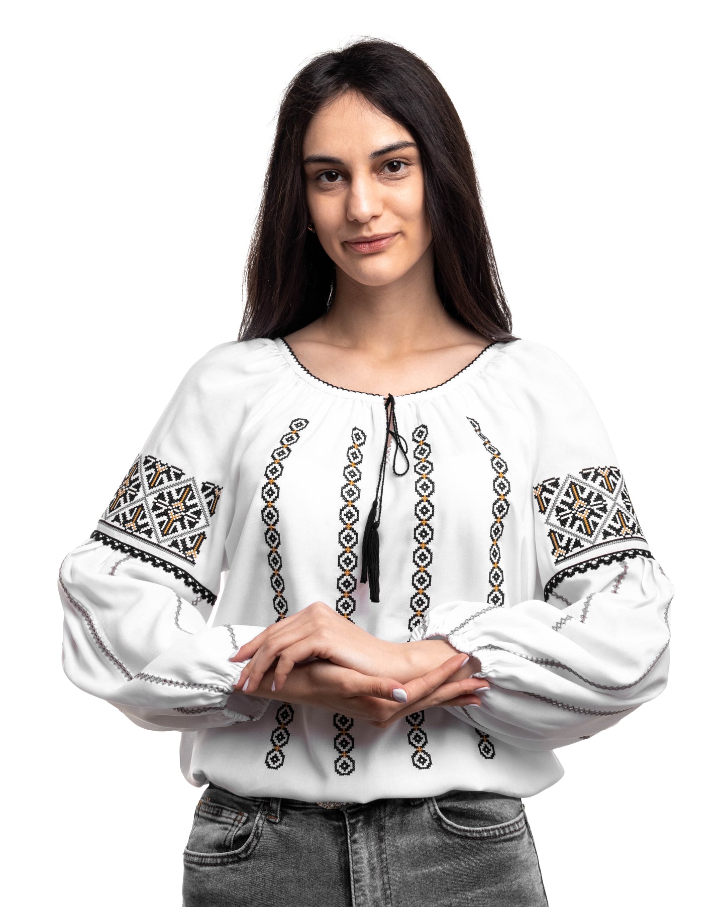 Блузка Этно-Модерн, F129