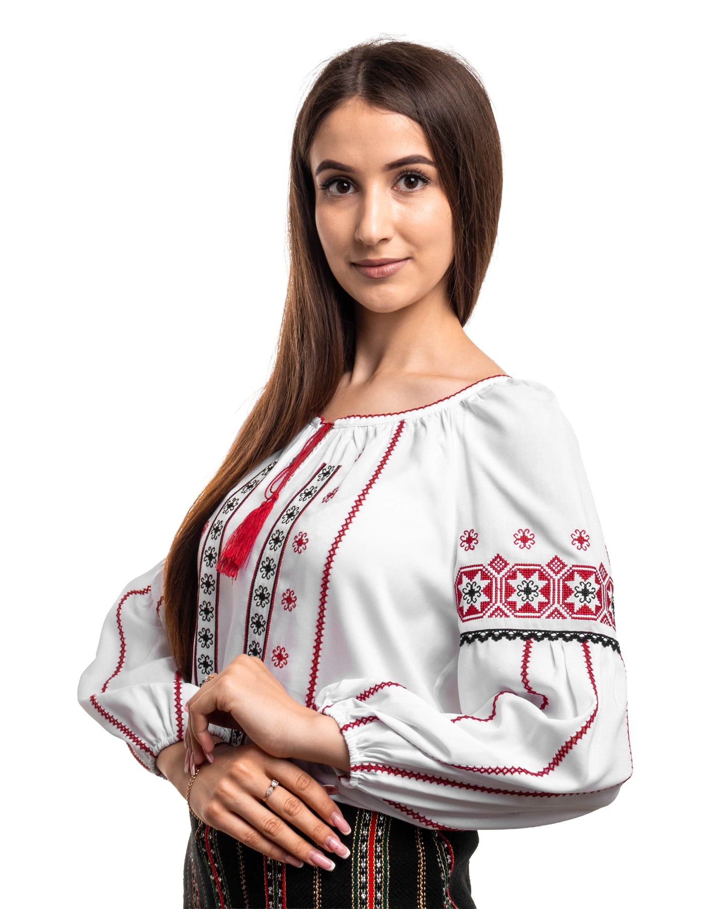 Блузка Этно-Модерн, F129