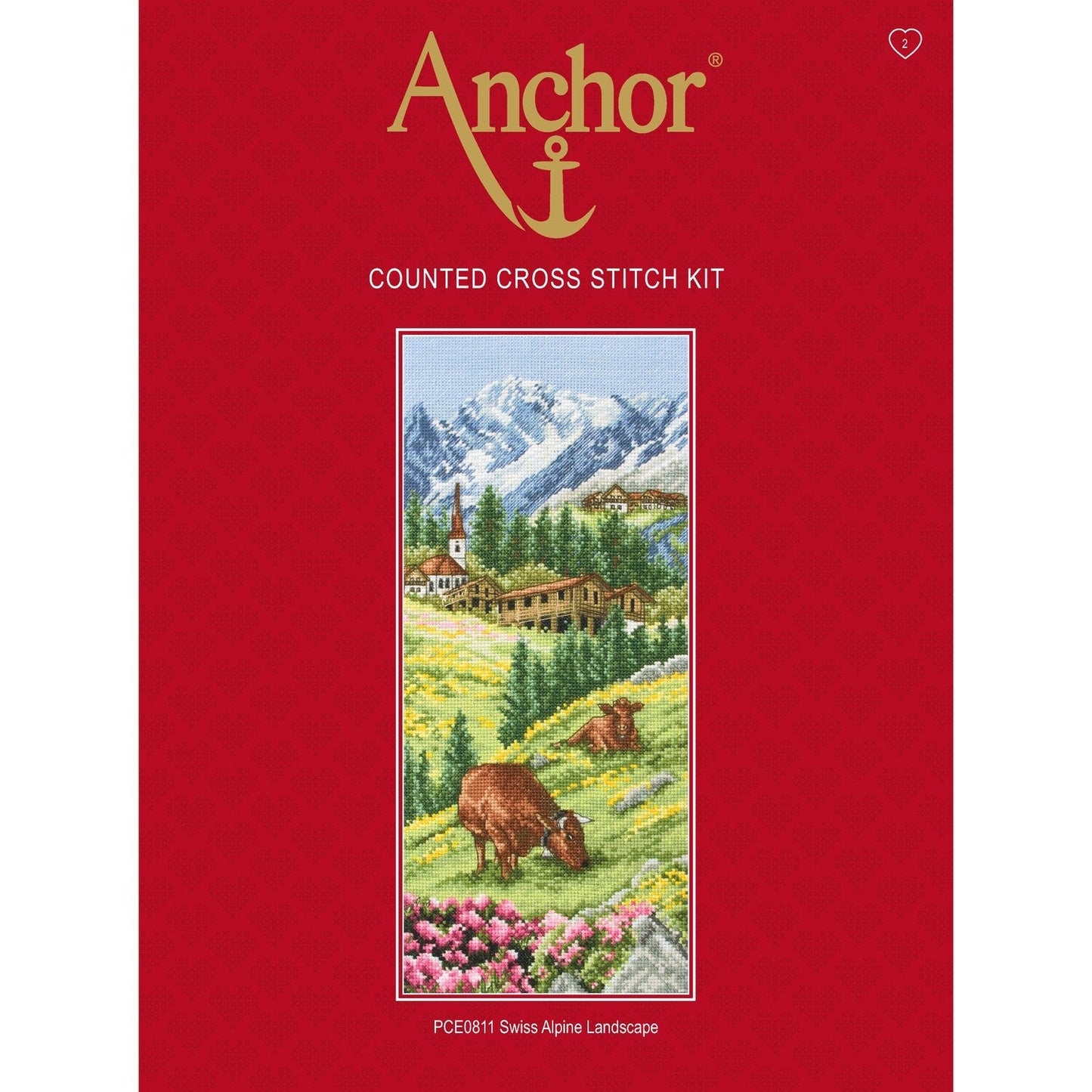 Набор для вышивки крестом Anchor - Swiss Alpine